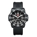 Color Navy Reloj con Correa de Goma