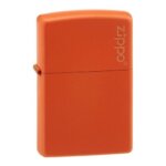 Encendedor Naranja Mate con Logo Ref 231zl